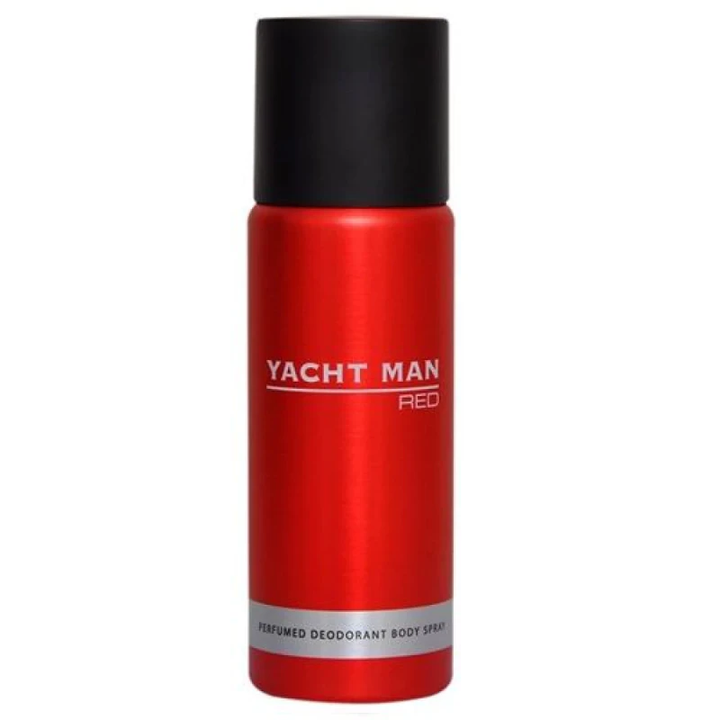 Yacht Man Red Deodorant Body Spray 200Ml