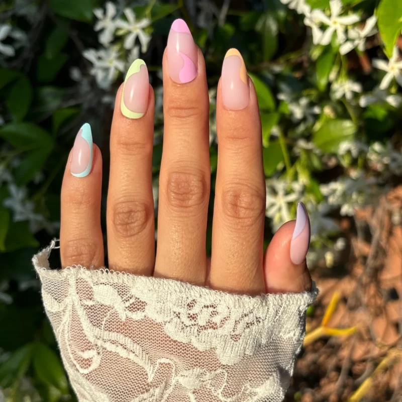 Pastel Beauty Press on Nail